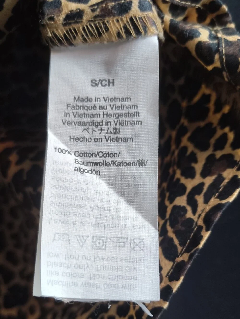 J. Crew Leopard Print Chic Preppy Button-Down Shirt - Tan & Black